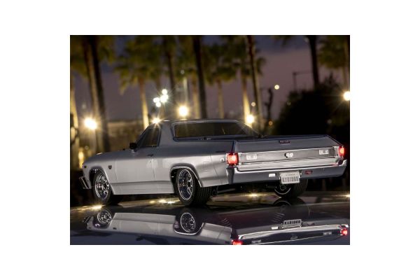Kyosho Electric Powered 4WD FAZER Mk2 FZ02L Series ready set 1969 Chevy® El Camino® SS 396® Cortez Silver - Iron City RC Hobbies