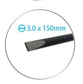 Tworks Engine Tuning Screwdriver 3x150mm - Iron City RC Hobbies