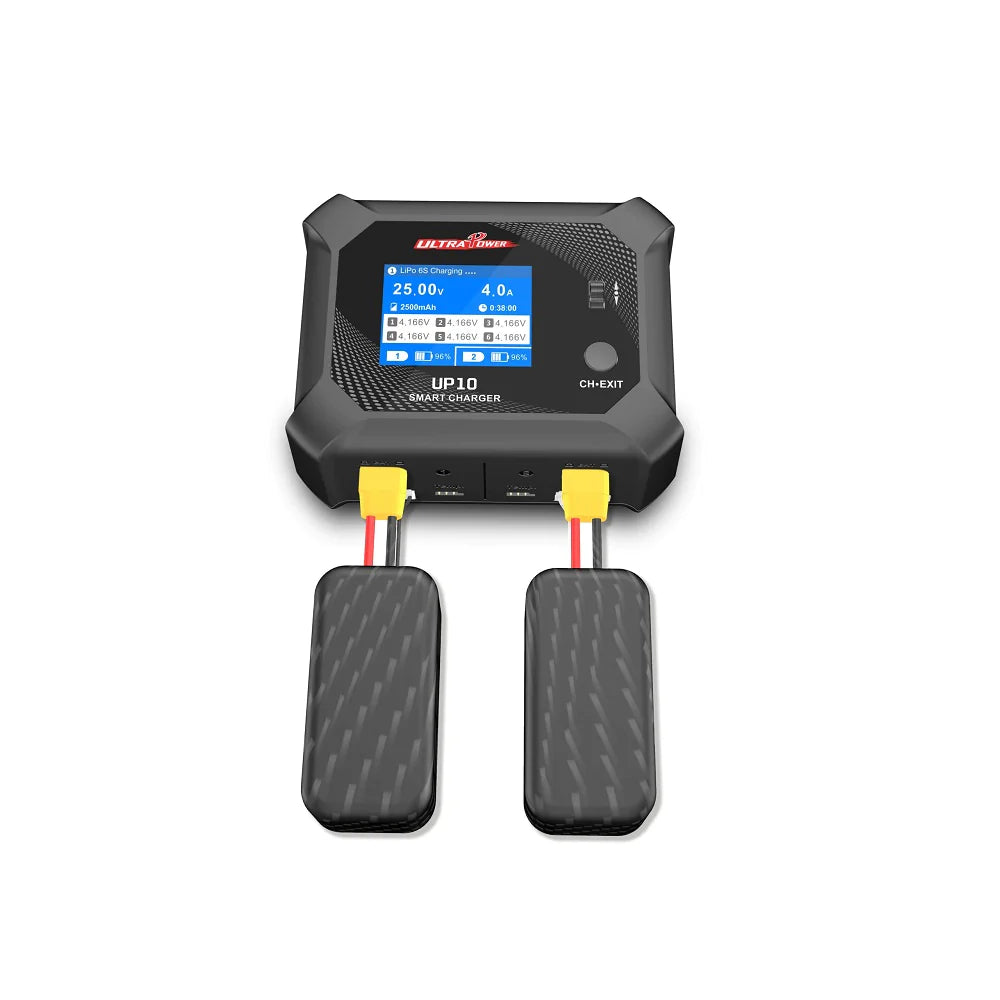Ultra Power UP10 Smart Charger Built-in Power Supply - Iron City RC Hobbies