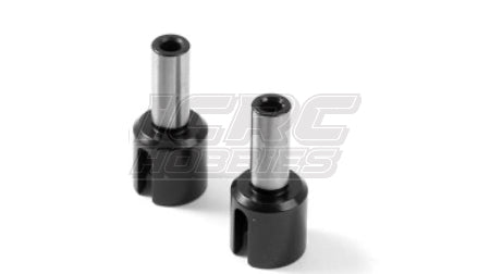 HUDY FRONT ONE-WAY AXLE OUTDRIVE ADAPTER - HUDY SPRING STEEL™ (2) - Iron City RC Hobbies