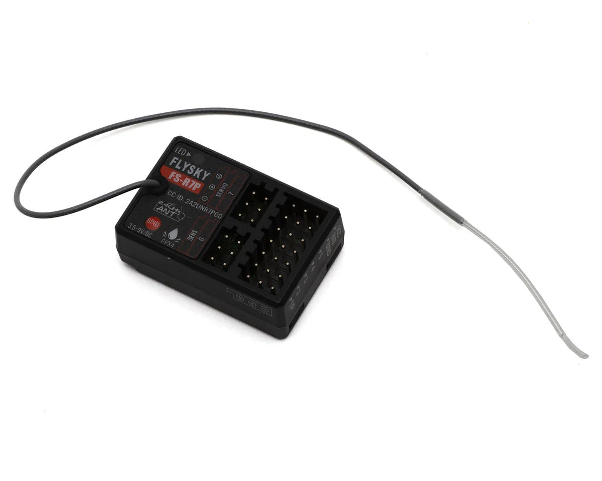 Flysky FS-G7P ANT 7-Channel 2.4GHz Transmitter w/FS-R7P Receiver - Iron City RC Hobbies