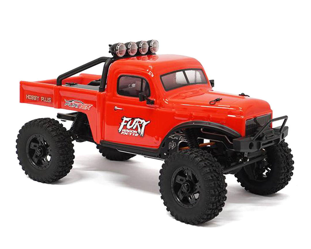 Furitek FX118 Fury Wagon 1/18 RTR Brushless Rock Crawler - Iron City RC Hobbies