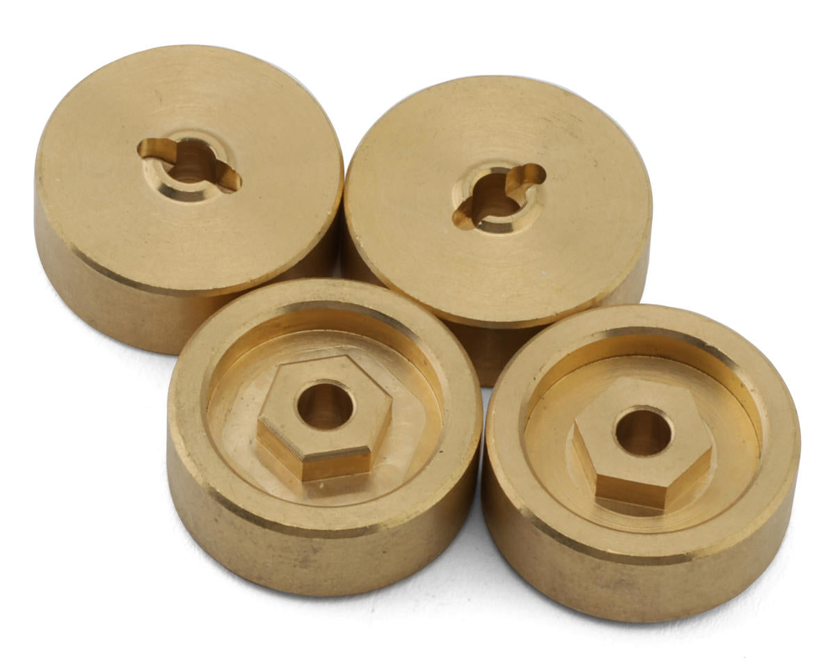 Furitek FX118 Brass Wheel Hex Adaptors (4) (46g)