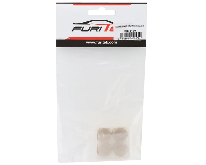 Furitek FX118 Brass Wheel Hex Adaptors (4) (46g) - Iron City RC Hobbies