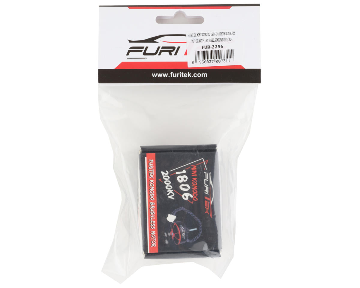 Furitek Mini Komodo 1806-2500kV Brushless Motor (SCX24)