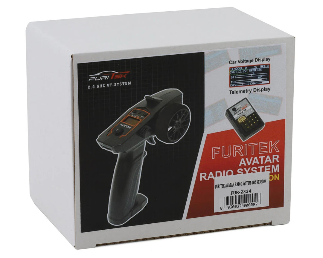 Furitek Avatar 4CH Radio System & Receiver Combo w/4 Wheel Steering