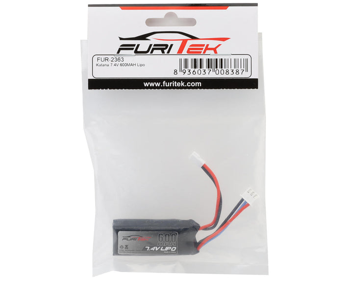 Furitek FX118 2S LiPo Battery w/Molex Connector (7.4V/600mAh) - Iron City RC Hobbies