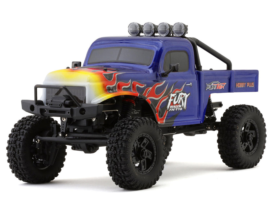 Furitek FX118 Fury Wagon 1/18 RTR Brushless Rock Crawler - Iron City RC Hobbies