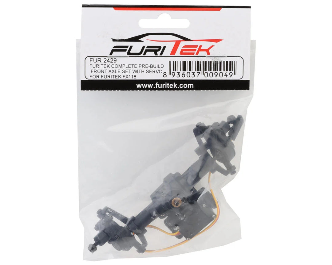 Furitek FX118 Fury Wagon Complete Axle Assembly w/Steering Servo