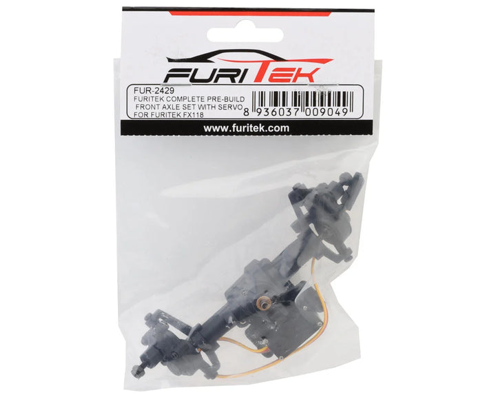 Furitek FX118 Fury Wagon Complete Axle Assembly w/Steering Servo