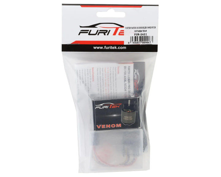 Furitek Starter 118 2S Brushless ESC & Venom Motor Combo for Traxxas TRX-4M (3450kV) - Iron City RC Hobbies