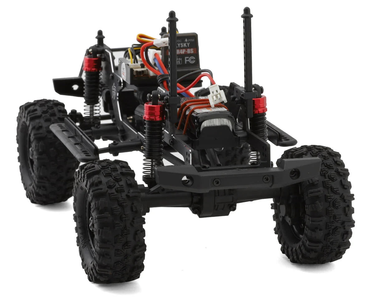 Furitek CR-18P 2024 Rushmore 4x4 1/18 RTR Micro Rock Crawler w/Brushless Furitek & Motor (Metalic Cyan)