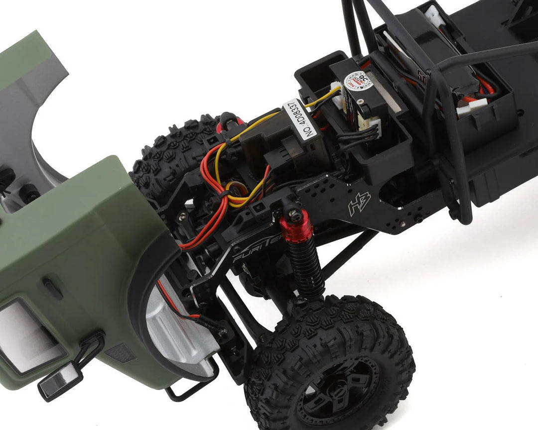 Furitek CR-18P T-Hunter 4x4 1/18 RTR Micro Rock Crawler w/Brushless Furitek ESC & Motor - Iron City RC Hobbies