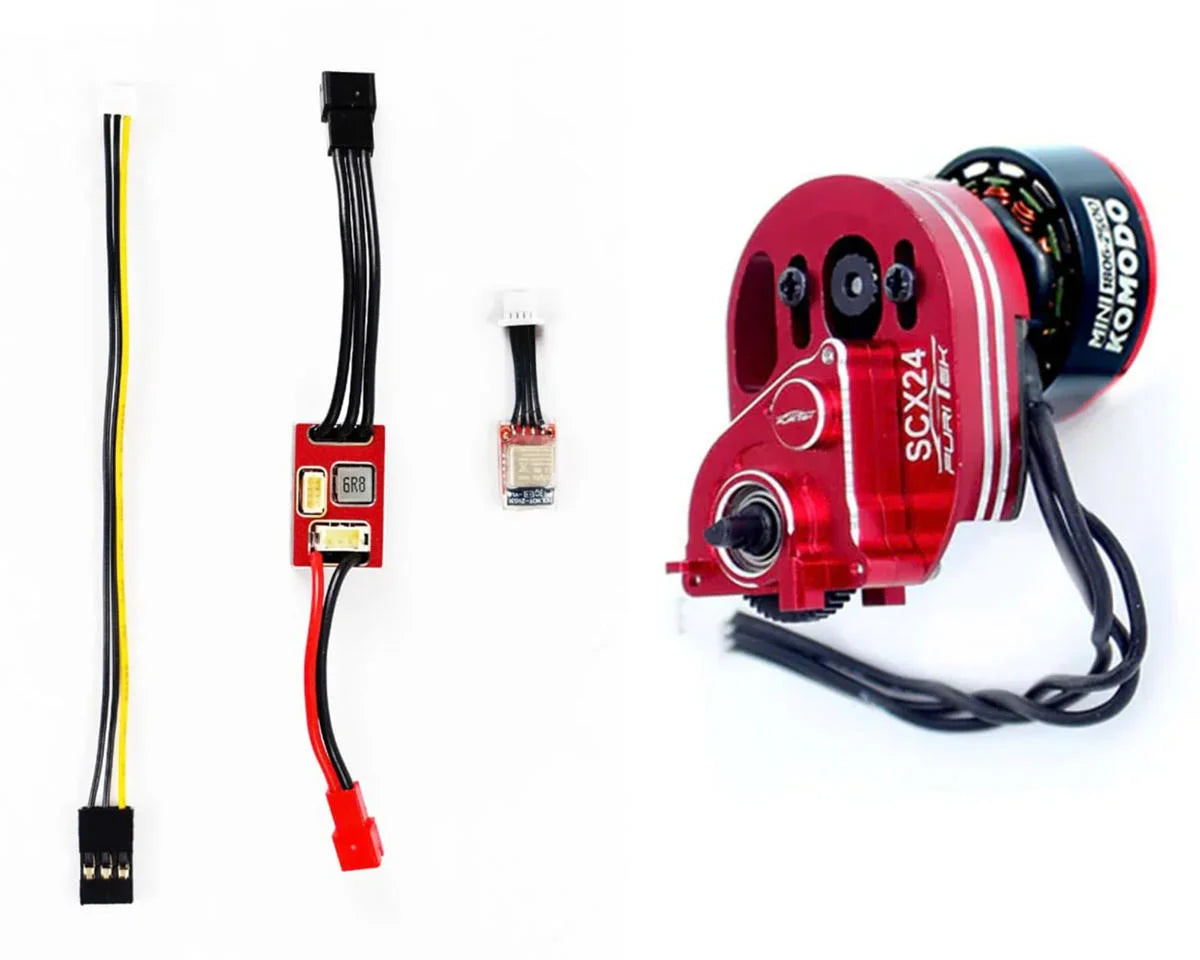 Furitek Mini Komodo Brushless Motor & MicroPython ESC Crawlmaster Combo