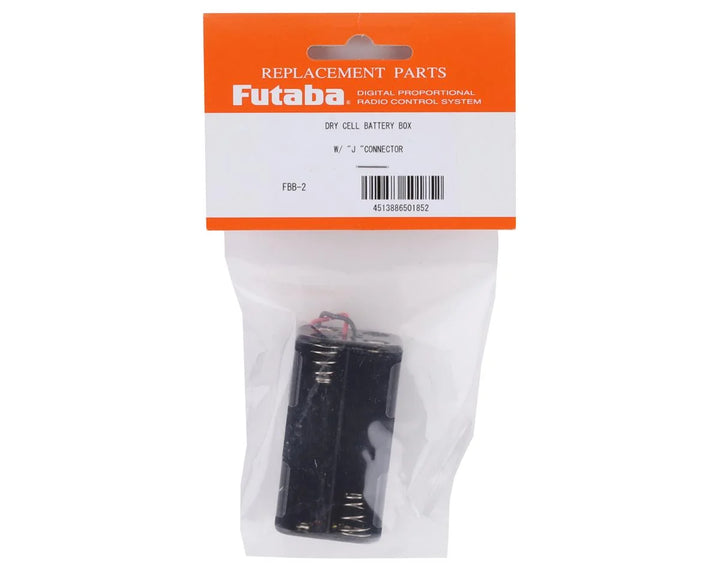 Futaba Dry Rx 4 AA Batt Case W/J Conn - Iron City RC Hobbies