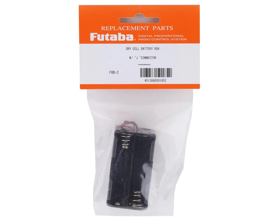 Futaba Dry Rx 4 AA Batt Case W/J Conn - Iron City RC Hobbies