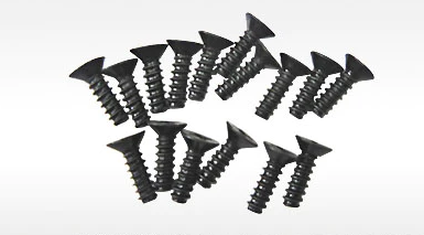 DHK Hobbies Flathead Screw - Coarse Thread (3x10mm) - Iron City RC Hobbies