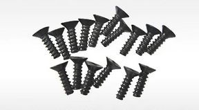 DHK Hobbies Flathead Screw - Coarse Thread (3x10mm) - Iron City RC Hobbies
