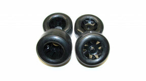 CRC Front & Rear Mounted ProMount GTR Rim Rubber Tire (4) (CRC) - Iron City RC Hobbies