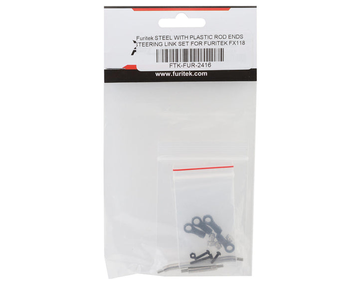 Furitek FX118 Steel Steering Link Set - Iron City RC Hobbies