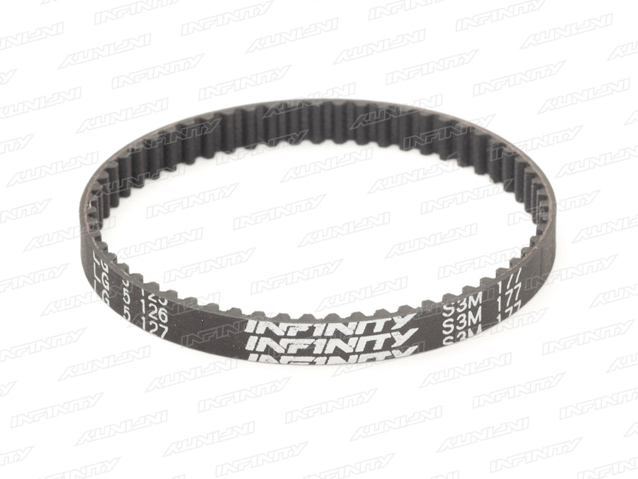 Infinity G157 - REAR BELT LONGLIFE TYPE(RUBBER)177 - Iron City RC Hobbies