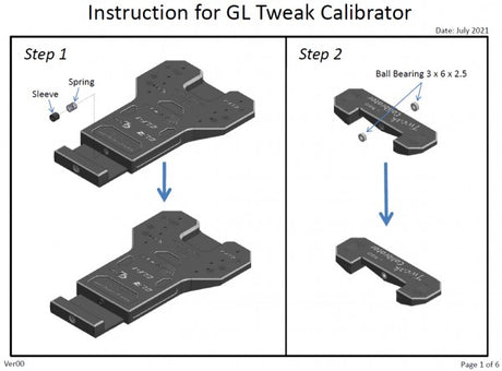 GL Tweak Calibration Stand Instructions