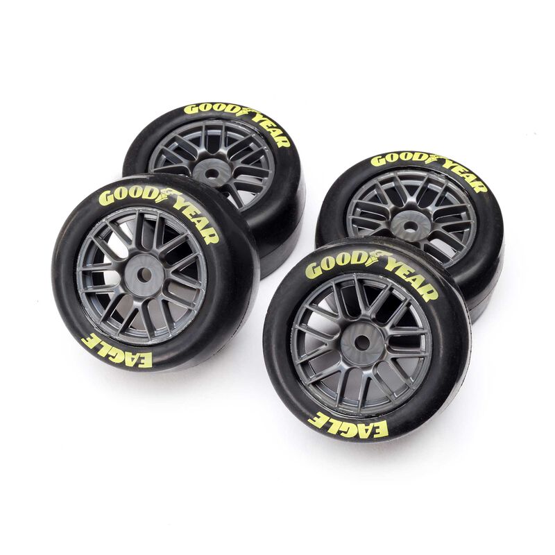 Losi Goodyear Eagle Mounted Tires, (4): NASCAR - Iron City RC Hobbies