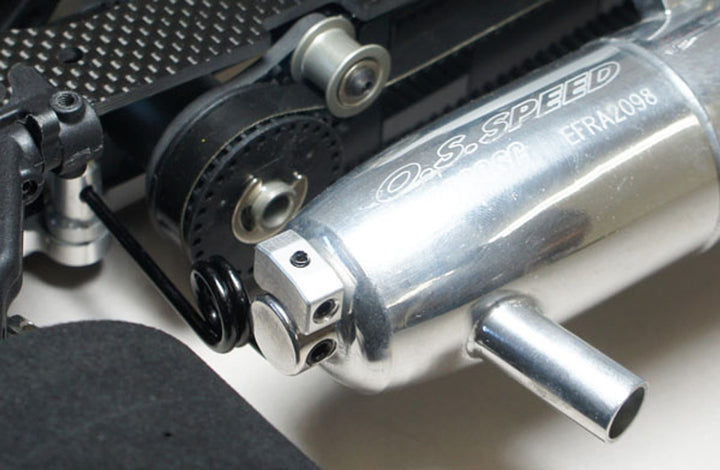 Mugen Alum Muffler Stopper: MRX6X/6R/6, MTX7 - Iron City RC Hobbies