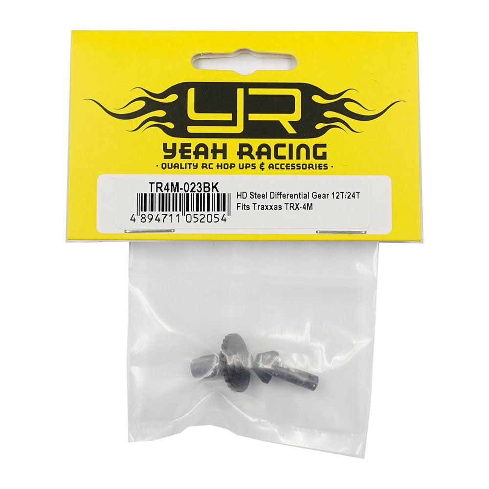 Yeah Racing HD Steel Differential Gear 12T/24T fits TRX-4M