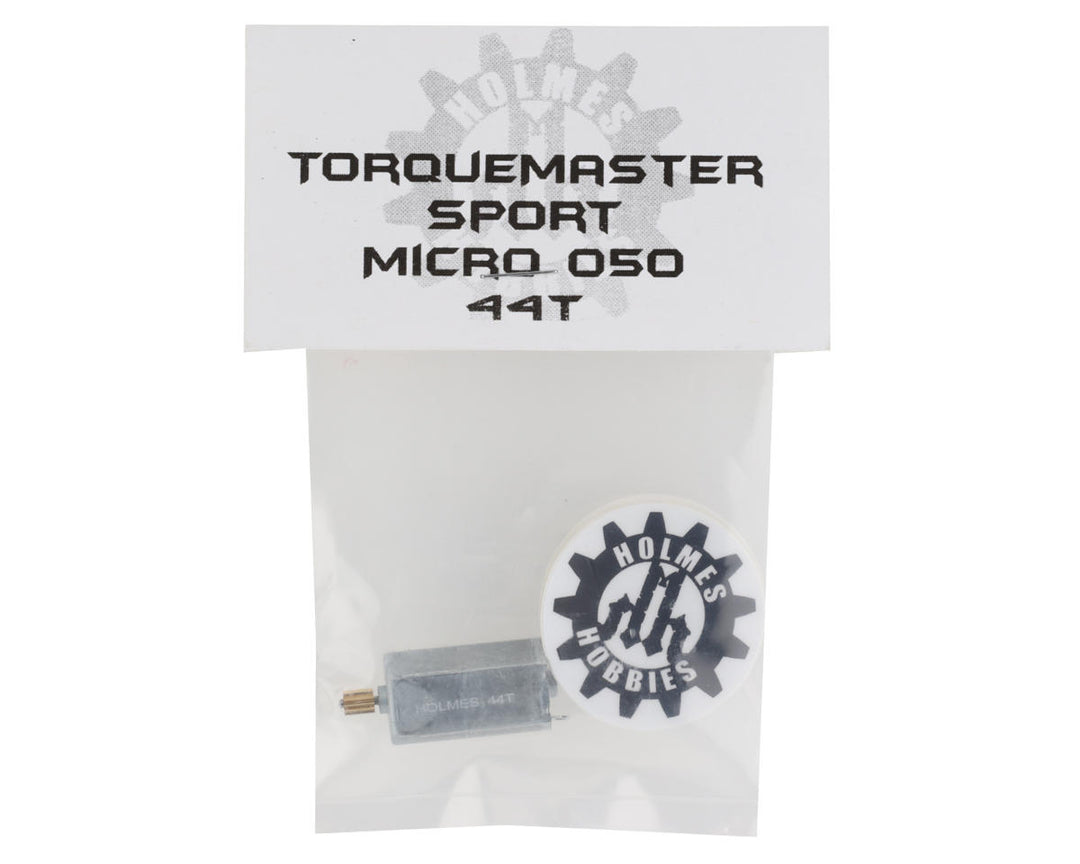 Holmes Hobbies Torquemaster Sport Micro Brushed Motor w/Metal Pinion (44T) - Iron City RC Hobbies