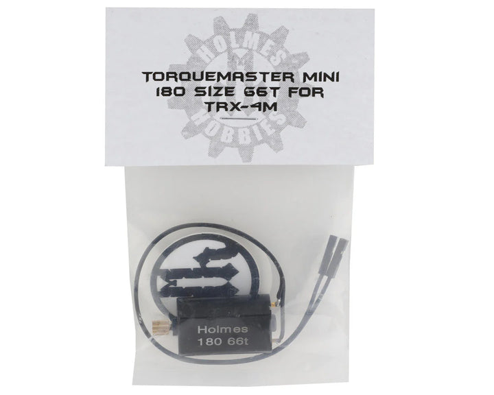 Holmes Hobbies Torquemaster Mini Brushed 180 Motor for Traxxas TRX-4M (66T) - Iron City RC Hobbies