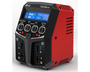 Hitec RDX2 Mini AC Multi Charger (4S/5A/50W x2) - Iron City RC Hobbies