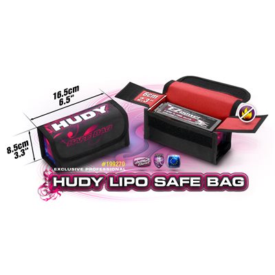 HUDY LIPO SAFETY BAG - Iron City RC Hobbies