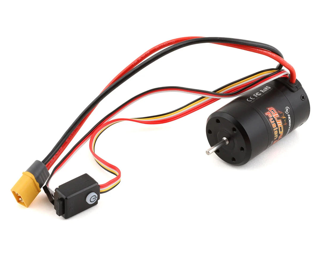 Hobbywing QuicRun Fusion SE FOC 2-in-1 Crawler Brushless ESC & Motor System (1800Kv) (540 Spec) - Iron City RC Hobbies