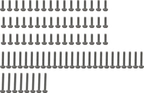 Hot Racing SXTF14SS M1.4 Stainless Steel Full Screw Set 81 Pieces Scx 24 - Iron City RC Hobbies