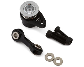 Hot Racing Arrma Grom Aluminum Servo Saver Set (Black) (21T) - Iron City RC Hobbies