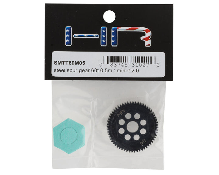 Hot Racing Losi Mini-T 2.0 Steel 0.5M Spur Gear (60T) - Iron City RC Hobbies