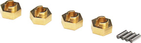 Hot Racing Brass Stock Wheels hub 7mm hex SCX24 This item is available. - Iron City RC Hobbies