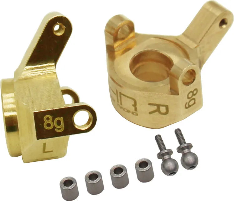 Hot Racing Brass Front Steering Knuckle SCX24 - Iron City RC Hobbies