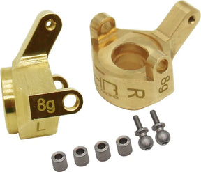 Hot Racing Brass Front Steering Knuckle SCX24 - Iron City RC Hobbies