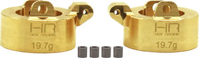 Hot Racing Extra Heavy Brass Front Steering Knuckle SCX24 - Iron City RC Hobbies