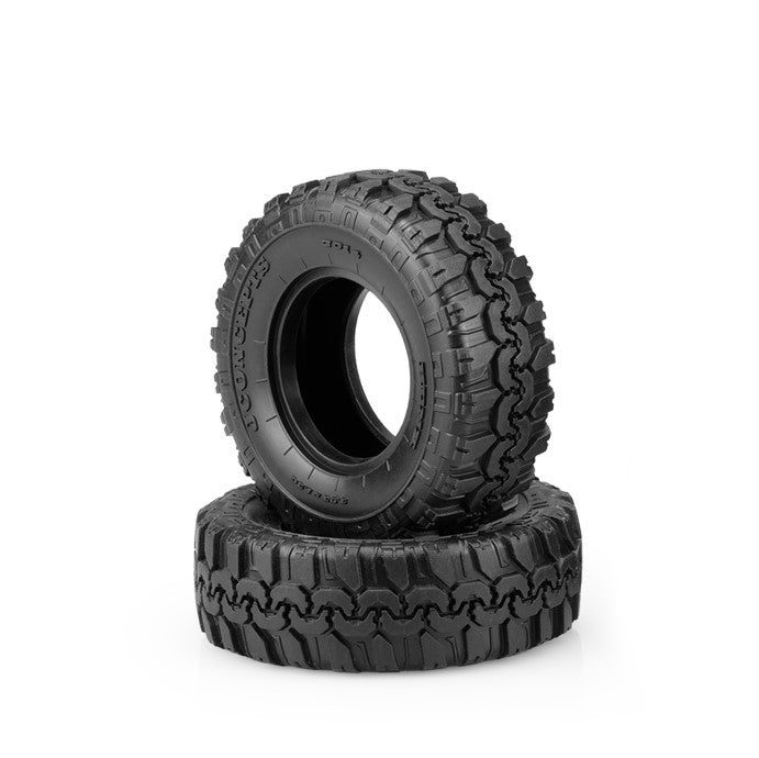 JConcepts Hunk Green Compound Tires, Scale Country (3.93" OD), fits 1.9" Off-Road Wheel - Iron City RC Hobbies