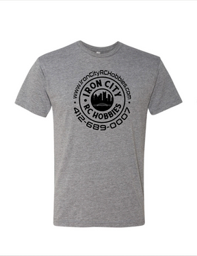 ICRC Shirt (Black Logo) - Iron City RC Hobbies