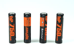 PN Racing High Power 750mah Ni-MH Rechargeable AAA Battery (4pcs) - Iron City RC Hobbies