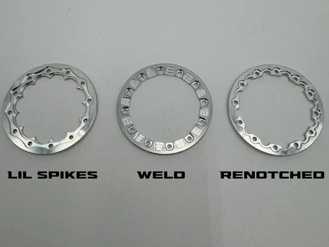 Hardpark 1.3 Billet Beauty Rings