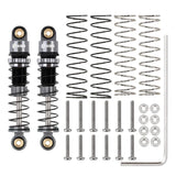 INJORA 39mm Aluminum Threaded Oil Shocks for Axial SCX24 FMS FCX24M