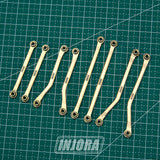 INJORA 42g Brass High Clearance Chassis Links Set for 1/18 TRX4M