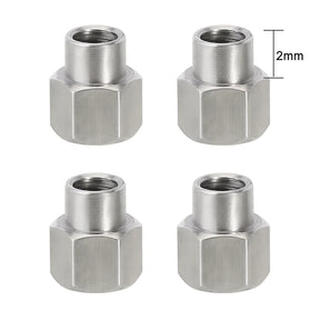 INJORA 4PCS 2mm M2.5 Long Nuts For 1/18 TRX4M - Iron City RC Hobbies