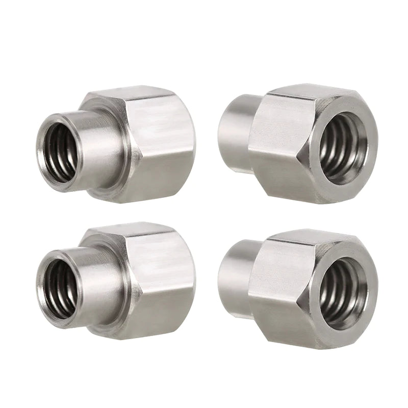 INJORA 4PCS 2mm M2.5 Long Nuts For 1/18 TRX4M - Iron City RC Hobbies