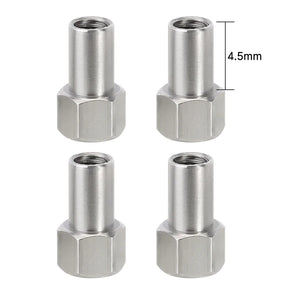 INJORA 4PCS 4.5mm M2.5 Long Nuts For 1/18 TRX4M - Iron City RC Hobbies
